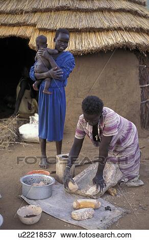 preparing, people, sudan, south, person, woman View Large Photo Image Stock Photo - preparing, people, sudan, south, person, woman. Fotosearch