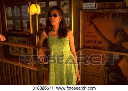 railing, beach, standing, female, girl, woman View Large Photo Image Stock Image - railing, beach, standing, female, girl, woman. Fotosearch