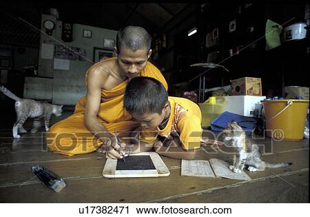 Stock Image - refugee, child, burmese, thailand, person, people. Fotosearch