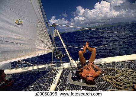 relaxing, islands, virgin, catamaran, male View Large Photo Image Stock Photograph - relaxing, islands, virgin, catamaran, male. Fotosearch