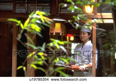 restaurant, waitress, rhokan, lunch, serving, food View Large Photo Image Picture - restaurant, waitress, rhokan, lunch, serving, food. Fotosearch