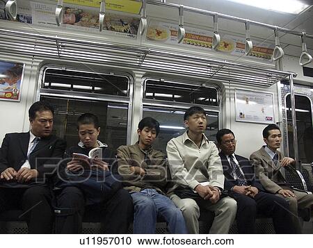 seoul, person, riding, korea, men, people View Large Photo Image Stock Image - seoul, person, riding, korea, men, people. Fotosearch
