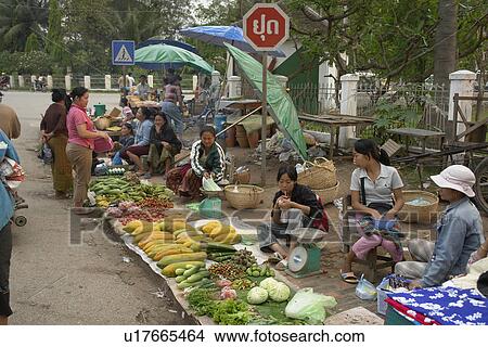 street, people, sale, laos, person, food View Large Photo Image Picture - street, people, sale, laos, person, food. Fotosearch