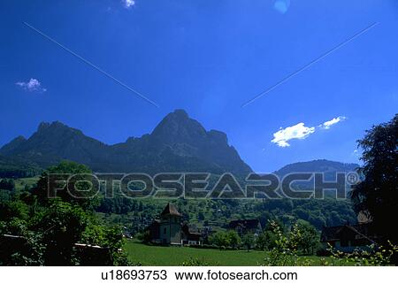 swiss, einsiedeln, town, alps, view View Large Photo Image Stock Image - swiss, einsiedeln, town, alps, view. Fotosearch