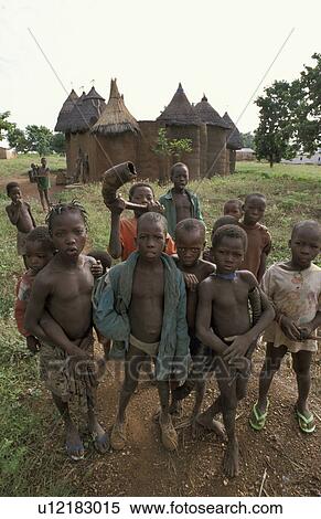 Stock Photography - tatassomba, house, traditional, benin, person, people. Fotosearch