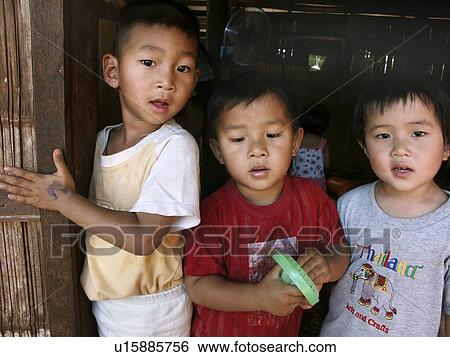 Stock Photograph - thailand, person, boys, 9605, children, people. Fotosearch