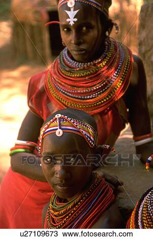 tribal, colorful, maidens, black, samburu, beads View Large Photo Image Stock Image - tribal, colorful, maidens, black, samburu, beads. Fotosearch