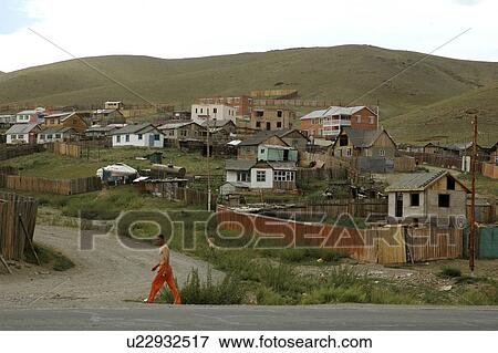 ulaan, person, edge, houses, mongolia, people View Large Photo Image Stock Photo - ulaan, person, edge, houses, mongolia, people. Fotosearch