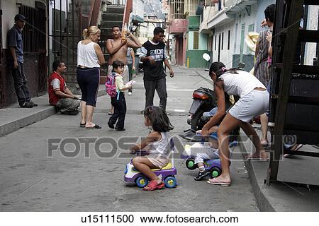 Stock Image - venezuela, sport, kids, children, person, people. Fotosearch