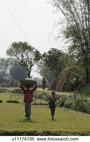 Stock Photography - village, person, kumargati, scene, bangladesh, people. Fotosearch
