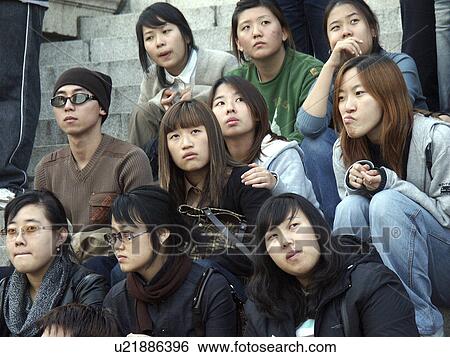 visiting, person, teens, young, korea, people View Large Photo Image Stock Photograph - visiting, person, teens, young, korea, people. Fotosearch
