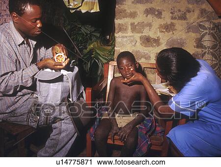 Stock Image - visiting, uganda, team, health, mobile, 3836. Fotosearch