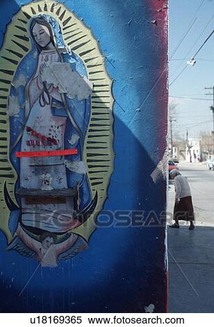 wall, guadalupe, mural, lady, elderly, virgin View Large Photo Image Stock Photography - wall, guadalupe, mural, lady, elderly, virgin. Fotosearch