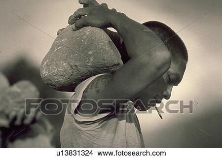 white, rock, philippines, prisoner, black View Large Photo Image Picture - white, rock, philippines, prisoner, black. Fotosearch