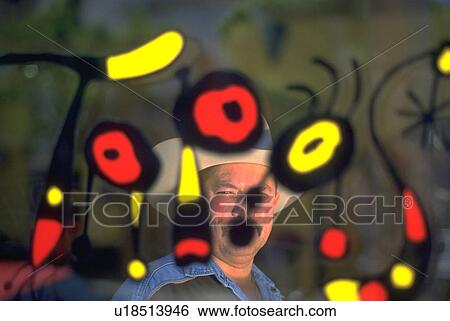 Stock Photograph - window, district, through, looks, resident, mission. Fotosearch