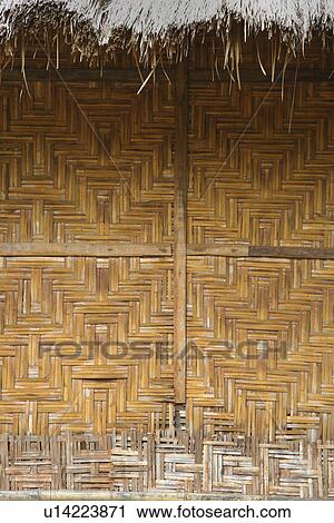 woven, pattern, detail, thailand, nature, house View Large Photo Image Stock Image - woven, pattern, detail, thailand, nature, house. Fotosearch
