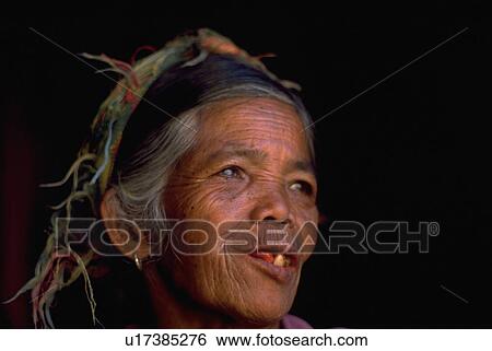 Stock Photograph - age, people, philippines, female, old, woman. Fotosearch