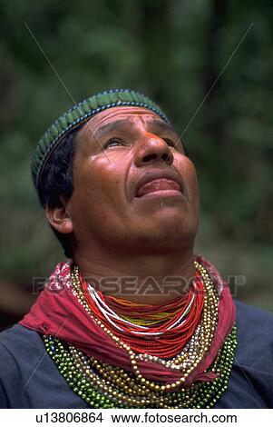 amazon, ecuador, forest, rain, people View Large Photo Image Picture - amazon, ecuador, forest, rain, people. Fotosearch