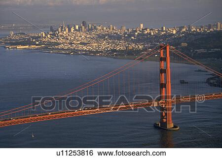 Stock Photograph - bridge, fitness, gate, golden, beauty, water. Fotosearch
