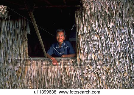 cagayan, old, hut, grass, female, woman View Large Photo Image Stock Photo - cagayan, old, hut, grass, female, woman. Fotosearch