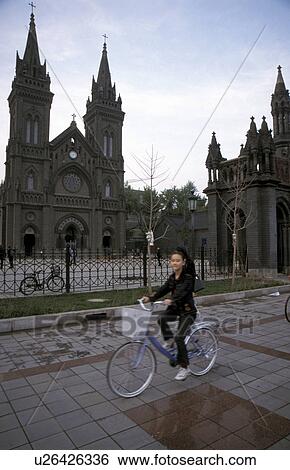 cathedral, person, catholic, china, 7129, people View Large Photo Image Stock Photograph - cathedral, person, catholic, china, 7129, people. Fotosearch