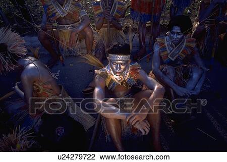 Stock Image - cebu, group, festival, sinulog, dancer, party. Fotosearch