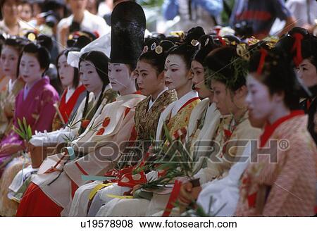 Stock Photo - ceremony, person, geisha, japan, 3227, people. Fotosearch