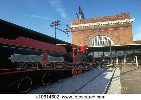 Stock Image - chattanooga, southern, train, engine, steam, cincinnati. Fotosearch