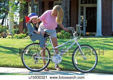 child, saftey, mother, images, gear, bicycle View Large Photo Image Stock Image - child, saftey, mother, images, gear, bicycle. Fotosearch