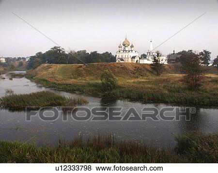 Stock Photo - church, person, nicholas, russia, 7971, people. Fotosearch