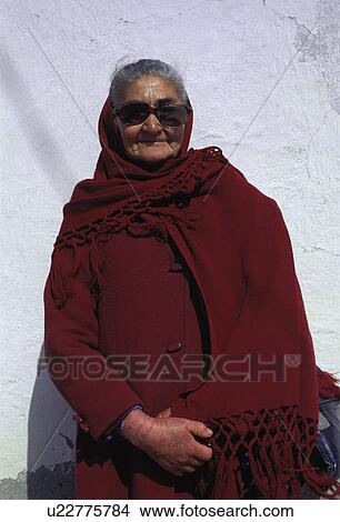 coat, female, red, hispanic, mexican, woman View Large Photo Image Picture - coat, female, red, hispanic, mexican, woman. Fotosearch