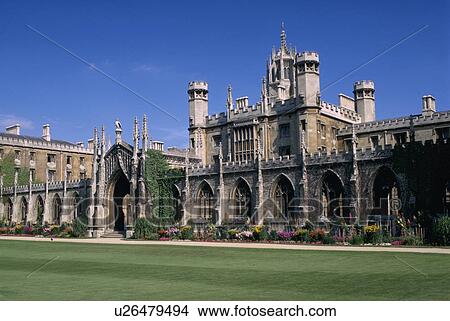 Picture - college, view, johns, st, saint, architecture. Fotosearch