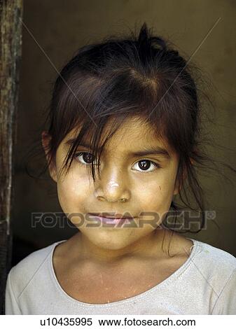 Stock Photography - country, girl, marcala, honduras, person, people. Fotosearch