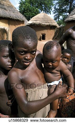 Stock Photo - country, person, bolgatanga, ghana, children, people. Fotosearch