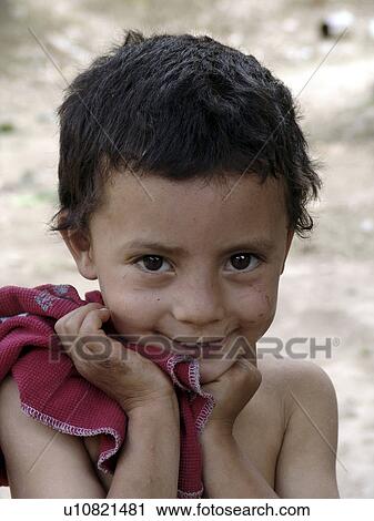 Stock Image - country, person, marcala, boy, honduras, people. Fotosearch