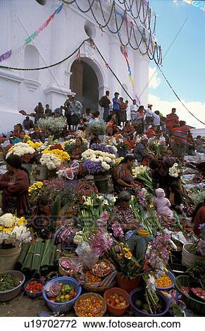 Stock Image - day, person, market, guatemala, 5524, people. Fotosearch