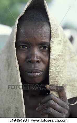 displaced, people, sudan, south, person, food View Large Photo Image Picture - displaced, people, sudan, south, person, food. Fotosearch