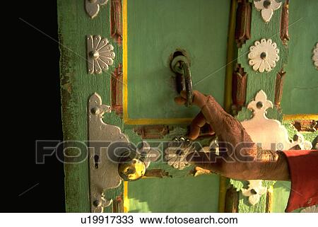 Stock Image - door, art, cenotaph, marble, detail, hand. Fotosearch