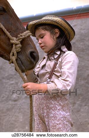 edward, girl, prince, horse, pet, little View Large Photo Image Picture - edward, girl, prince, horse, pet, little. Fotosearch