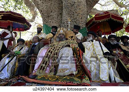 Picture - ethiopia, tree, birthday, person, people, party. Fotosearch