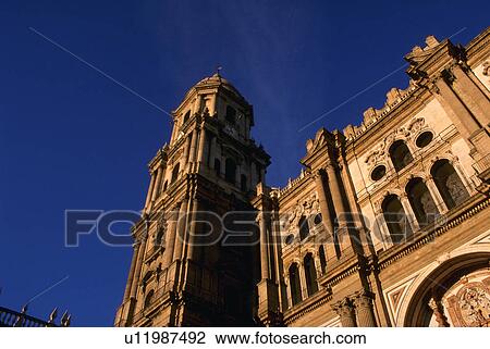 europe, view, spain, malaga, cathedral, interesting View Large Photo Image Stock Image - europe, view, spain, malaga, cathedral, interesting. Fotosearch