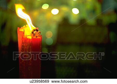 flame, fire, burning, candle, singapore, party View Large Photo Image Stock Photo - flame, fire, burning, candle, singapore, party. Fotosearch