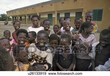 Stock Photo - fsao, person, burkina, children, school, people. Fotosearch
