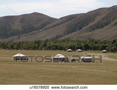 gers, house, mongolia, home, person, people View Large Photo Image Stock Image - gers, house, mongolia, home, person, people. Fotosearch