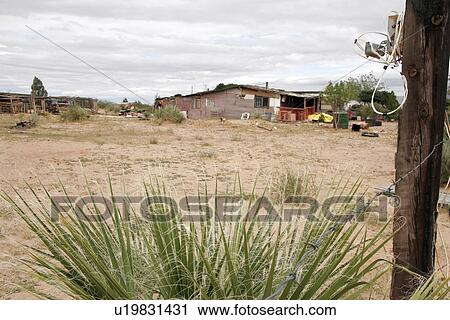 Stock Image - hispanic, house, mexico, home, person, people. Fotosearch