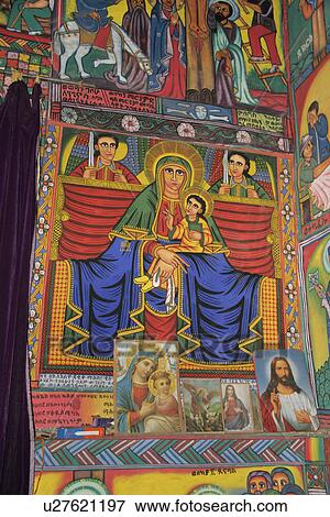 holding, person, mary, painting, ethiopia, people View Large Photo Image Stock Photo - holding, person, mary, painting, ethiopia, people. Fotosearch