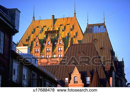 hotel, frontenac, canada, city, quebec, chateau View Large Photo Image Stock Photo - hotel, frontenac, canada, city, quebec, chateau. Fotosearch