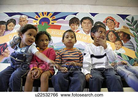 Stock Photograph - illegal, person, usa, children, art, people. Fotosearch
