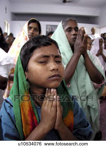 Stock Photograph - india, people, pray, boy, person, love. Fotosearch
