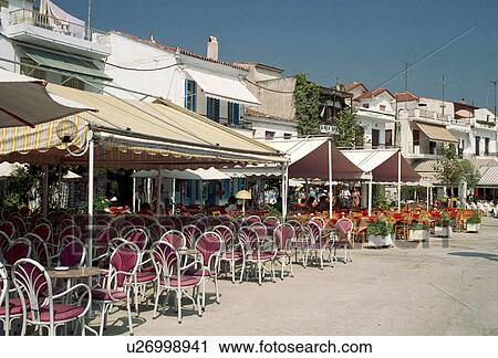 islands, terrace, greek, greece, europe, cafe View Large Photo Image Stock Image - islands, terrace, greek, greece, europe, cafe. Fotosearch